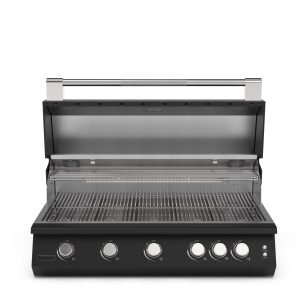Fusion 500 Matte Black Built in Gas Barbecue