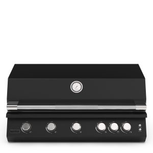 Fusion 500 Matte Black Built in Gas Barbecue