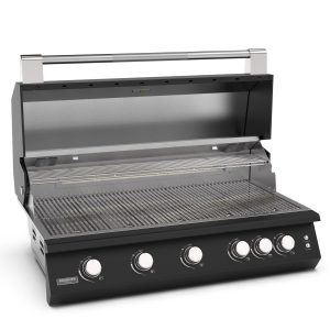 Fusion 500 Matte Black Built in Gas Barbecue