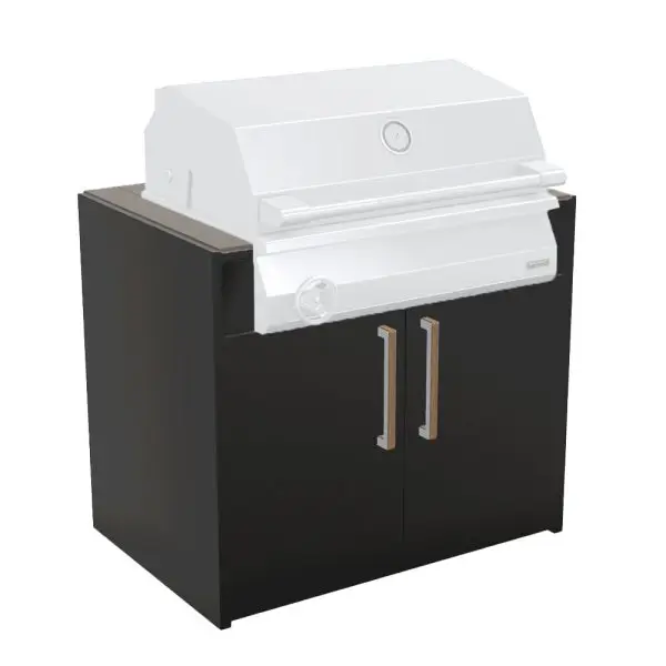 KC100GRILL-BARRO Brabura KC 100 Grill Barro Cabinet