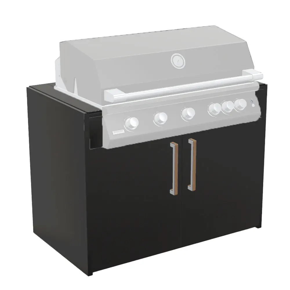 Brabura KC 120 Grill Nero Zimbabwe Cabinet