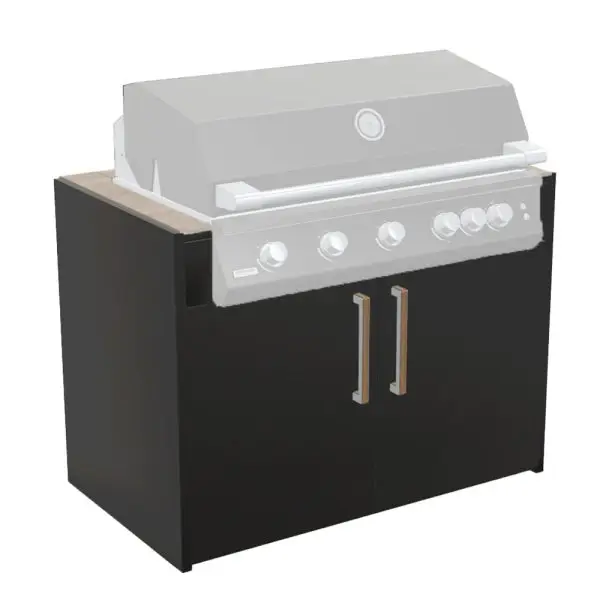 KC120GRILL-SD Brabura KC 120 Grill Nero Summer Dala