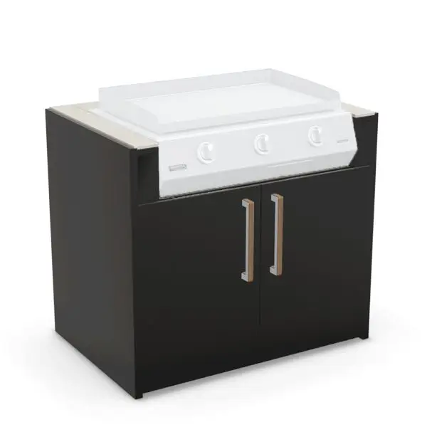KC100IRON Brabura KC 100 Plancha Iron Frost Cabinet