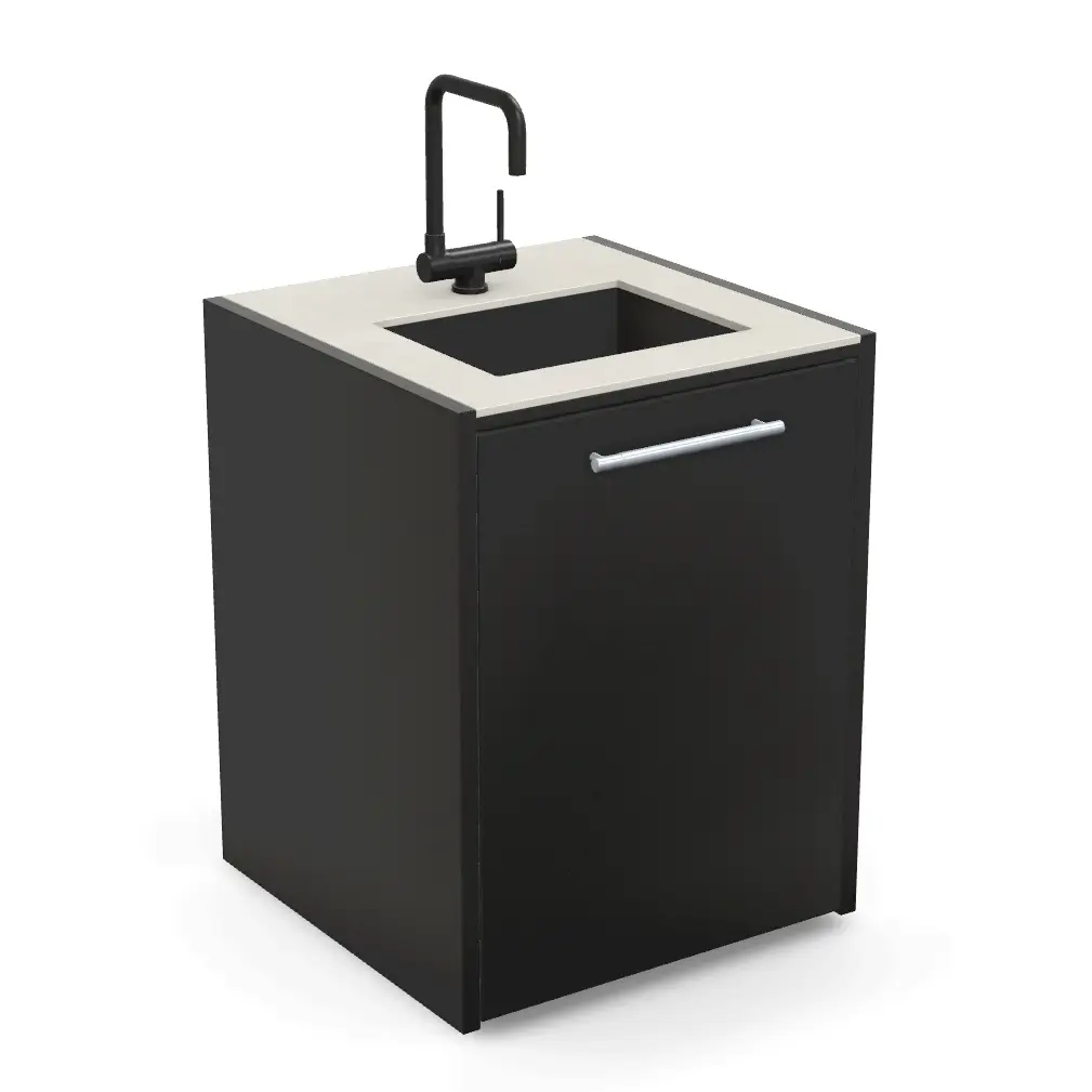 Outdoor FRIDGE Cabinet IRON FROST